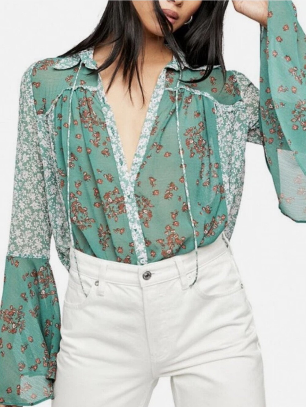 Free People Serena Top Size Small